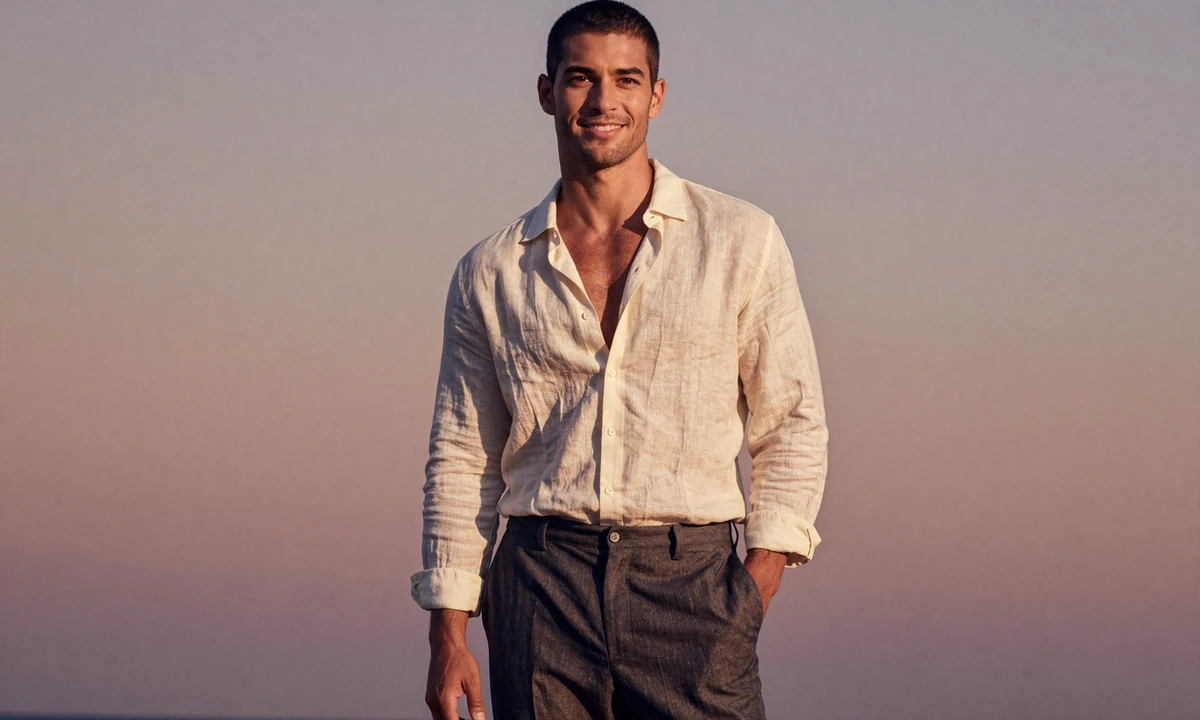 Confident man with a swimmer's build illustrating what women find attractive about men in 2026